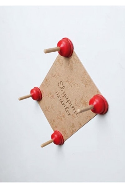 Elmas Dudu 4'lü Tuvalet Pompası Şeklinde Eğlenceli Magnet Seti - Buzdolabı Sü...