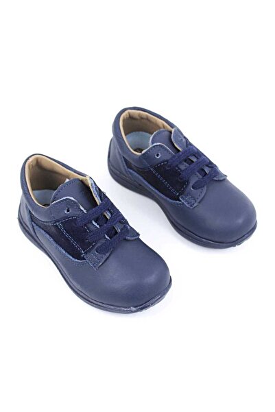 tino Pantofi casual, de copii , din piele naturala 2635-BLEUMARIN/1