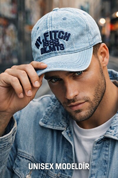 Jack Ferrero Κεντημένο Καπέλο/Καπάκι/Καπέλο Μπέιζμπολ – 100% Βαμβακερό Γαμπαρ...