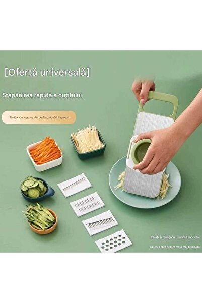 First Choice Multifunctional Grater 28x10cm for Vegetables and Fruits 5in1