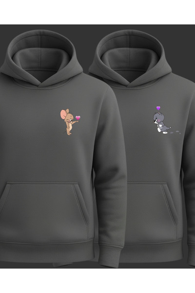 Ebiidesign Tom and Jerry Printed Lover Sweatshirt