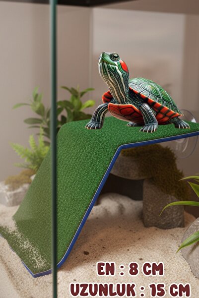 MD×DEKO Kaplumbaga Rampası Zemin Tipi Kaplumbağa Platformu Kaplumbaga Kayası