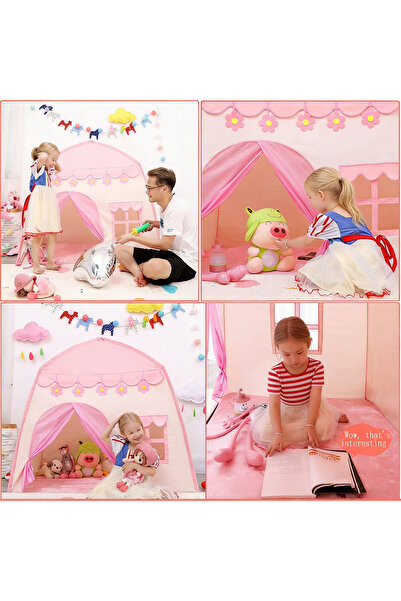 EGG Premium portable children's play tent, princess castle, indoor girl's pla...