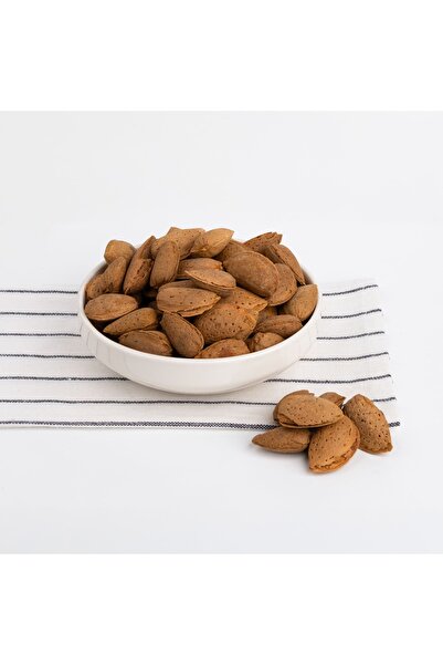 Bahçemden İncir Yerli Kabuklu Badem 1 Kg - İnce Kabuk El ile Kırılan Doğal Le...