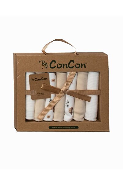 Ens Group Avm 7’li %100 Pamuk Bebek Ağız Mendili | Yumuşak | Doğal | Hassas C...