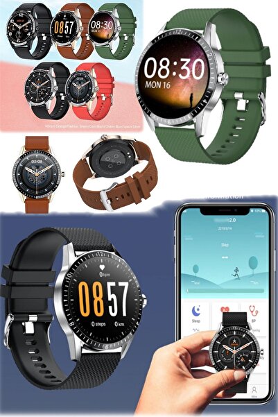Munico Dijital Büyük Ekran Akıllı Saat Iphone & Samsung Uyumlu Smart Akıllı S...