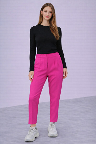 HANIMCA GİYİM Can Be Worn in Winter and Autumn. Carrot Cut Medium Thickness W...