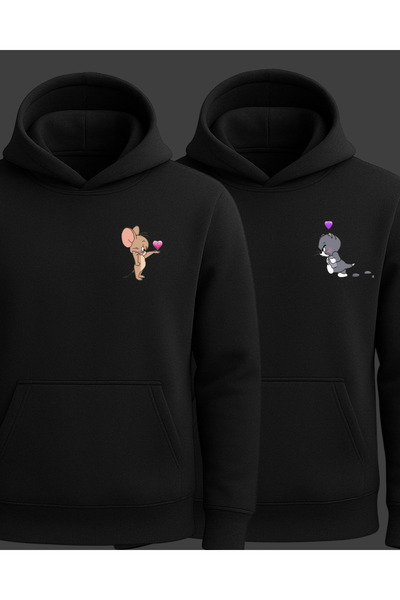 Ebiidesign Tom and Jerry Printed Lover Sweatshirt