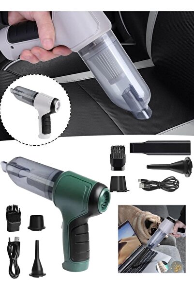 Munico Kablosuz Araba Elektrikli Süpürge Araba Ev Sandalyesi Boşluğu Klavye T...