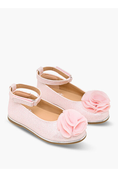 Barefeet Girls Floral Accent Mary Jane Shoes Ramadan Collection