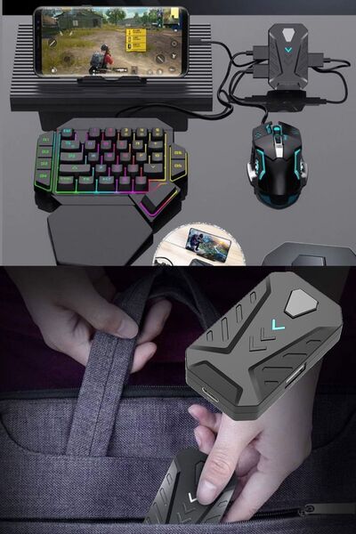Munico Pubg Call Of Duty Aparatı Dönüştürücü Mause & Klavye Dönüştürücü Apara...