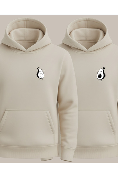 Ebiidesign Avocados Printed Valentine's Day Sweatshirts