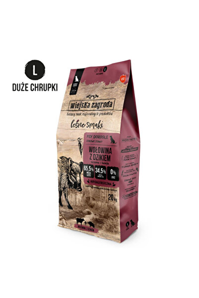 Other Hrană uscată pentru câini Wiejska Zagroda Forest Flavors VITĂ cu MIȘTRE...