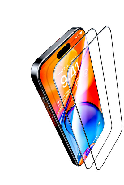 USIDE واقي شاشة لهاتف آيفون 17 برو ماكس، تغطية كاملة، حماية كاملة، زجاج مقسى ...