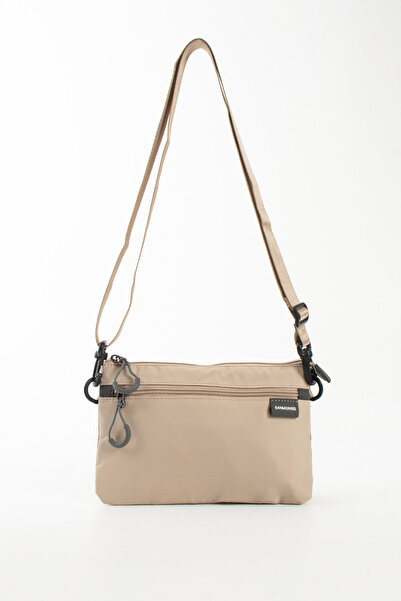 Sanmorris Γυναικεία τσάντα χιαστί 7 θέσεων, αδιάβροχη, από ύφασμα αλεξίπτωτου...