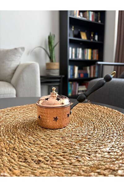 Layla Copper Bakır Tütsülük El Yapımı Tütsülük Üzerlik Otu Hediyeli Tütsü