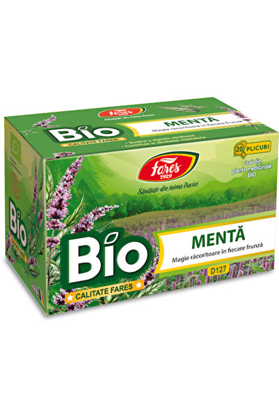 Fares BIO Peppermint Tea, 20 bags,