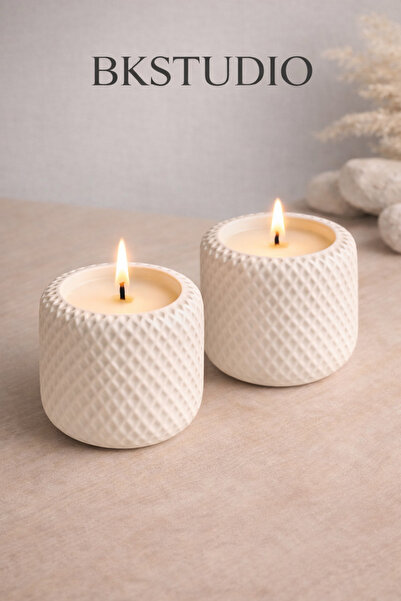 Bkstudio Kokulu Gofret mum 1 adet