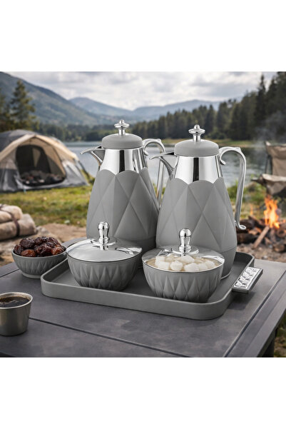 LOUVER Louvre Thermos Set for Hospitality and Travel – 5 Pieces ☕ Coffee + Te...