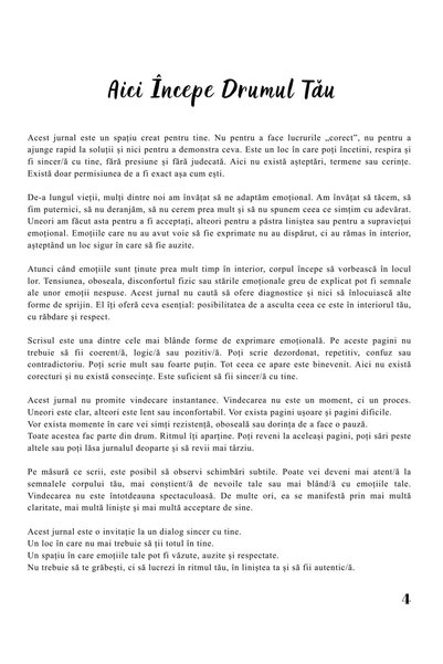Cotomag Jurnalul Vindecarii Mele - Emotiile Nespuse Devin Boala - Scrie Tot Ce Ai Pe Suflet / Ghid Practic