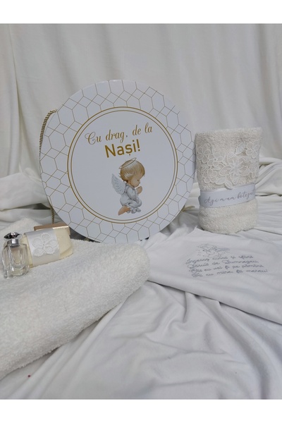 Handmade Trusou botez îngeraș