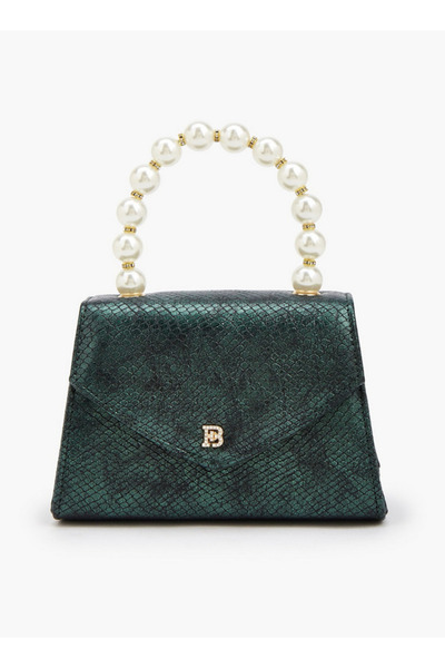 Flora Bella by Shoexpress Textured Crossbody Bag with Detachable Chain Strap