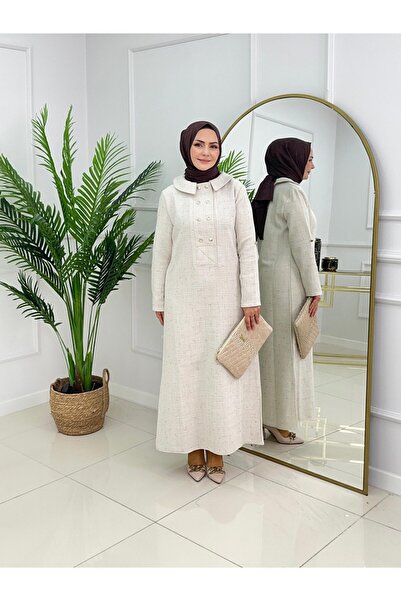 Summer Store Edna Plaid Pattern Hijab Dress