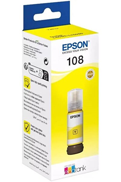 advisor Epson 108 Yellow Ink - 70ml