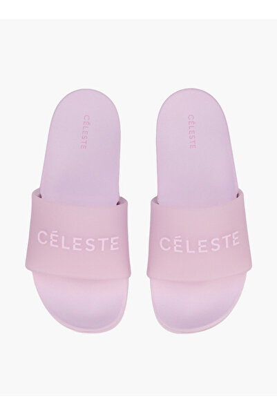 Celeste Women Logo Print Flip Flops
