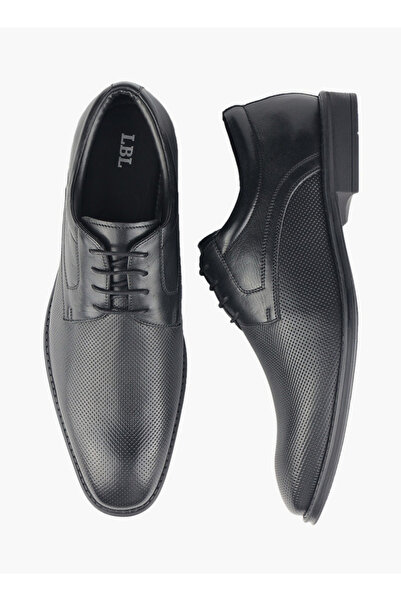 LBL by Shoexpress Men Lace-Up Leather Derby Shoes