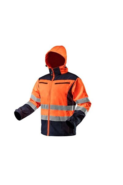 Evelise Jacheta de lucru, portocaliu, marime XXL, Neo 81-701-XXL