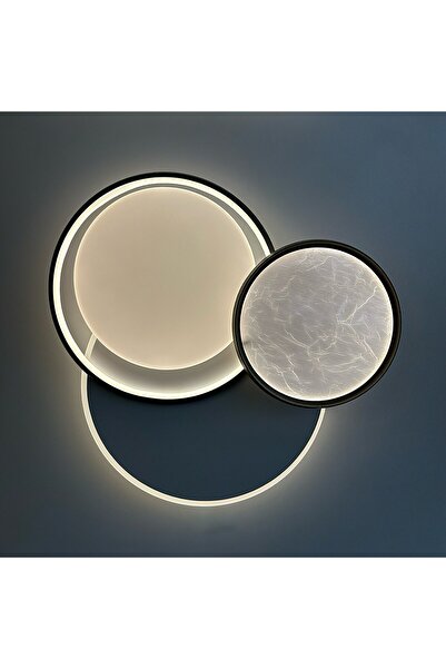 ışıksan aydınlatma Lunar Trio: Uzaktan Kumandalı Mermer Dokulu Gece Modlu Mod...