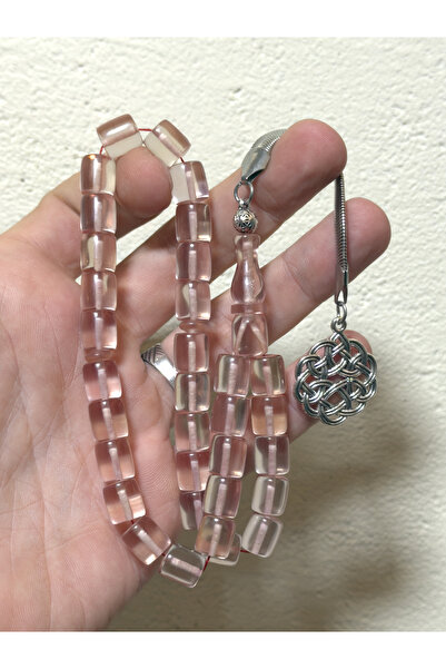 TTS TÜRK TESBİH SANATI مسبحة صلاة من العنبر الناري الشفاف