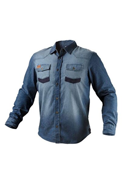 Evelise Πουκάμισο εργασίας, τζιν, μοντέλο Denim, μέγεθος XL/54, NEO