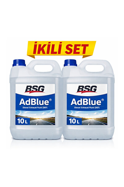 MOTORX AdBlue 10 LT İkili Set Dizel Egzoz Sıvısı DPF Toplam 20 L
