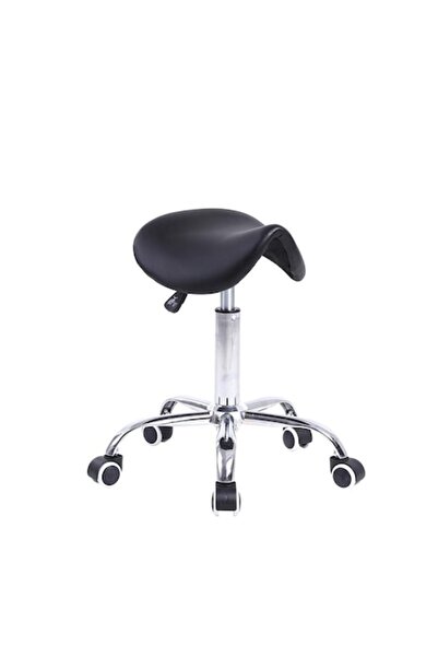 KKTONER Офис стол, регулируем по височина, въртящ се на 360 градуса, черен, е...