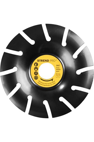 Evelise Disc circular slefuit, modelat, otel carburat, pentru lemn, plastic, ...