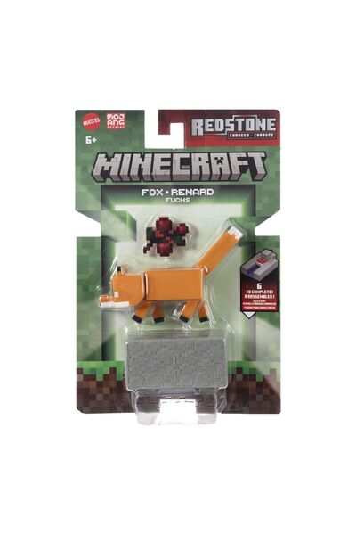 Evelise MINECRAFT CRAFT A BLOCK FIGURINA FOX 8CM