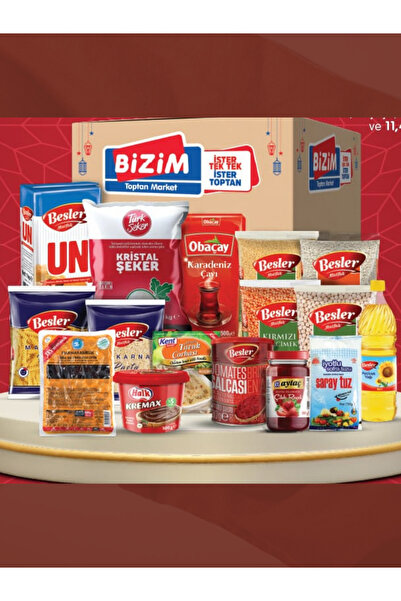 YSS bizim ramazan kolisi kumanya 16 parça 11.4 kg