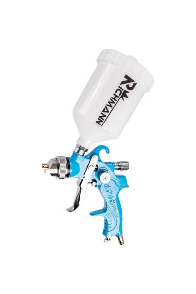 Evelise Pistol de vopsit, mini, vas superior, plastic, HVLP, 0.6 L, 1.4 mm, R...