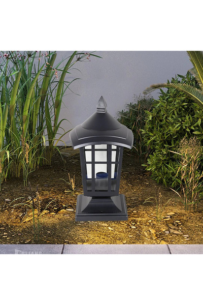 hamelyn فانوس جلاسي خارجي اسود E27