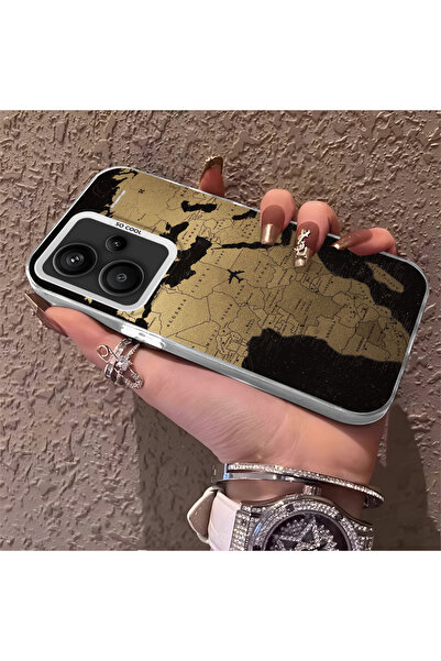 Hontinga Redmi Note 13 Pro Plus+ 5G ile Uyumlu Kamera Korumali İnce Sert Kılı...