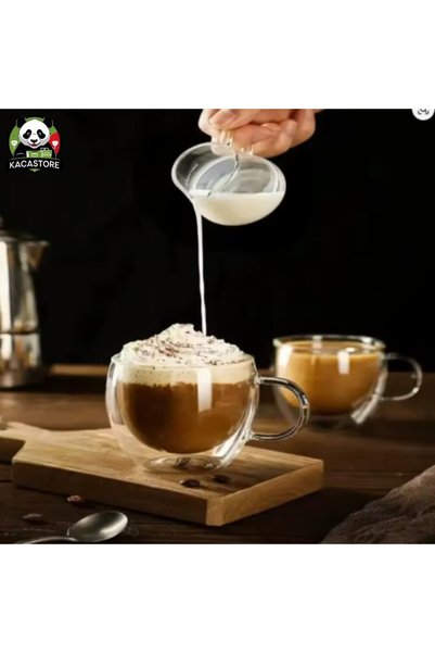 KACASTORE Double Wall Glass Cup 250 ml