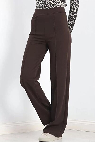 Giyimodam Modal Cotton Pants with Wide Legs Lycra - Tight Fit