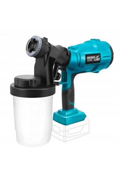 Evelise Pistol de vopsit, 18 V, Li-ion (acumulator neinclus), 900 ml, 2.0-2.5...