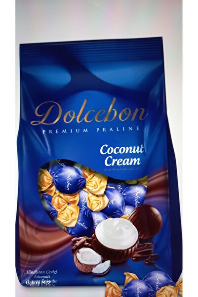 DOLCEBON HİNDİSTAN CEVİZİ AROMALI KREMA DOLGULU SÜTLÜ KOKOLİN 1000 GR