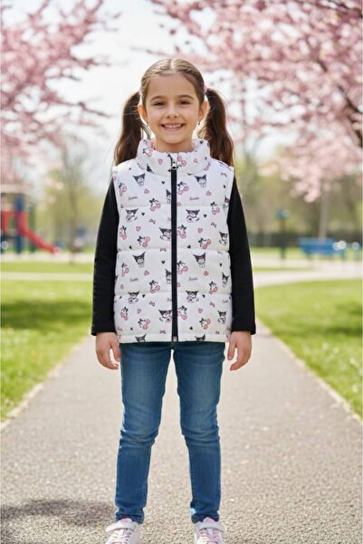 EXTRAÇARŞI Kuromi Printed Girl's Inflatable Vest Age 2/5