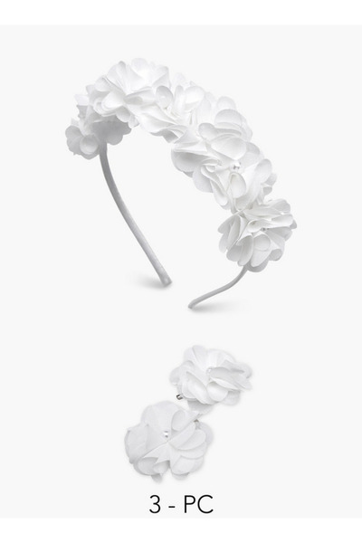 Flora Bella by Shoexpress Set of 3 Hairband with Hair Clip