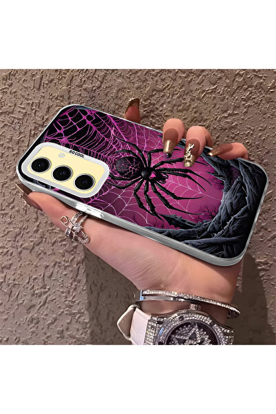 Hontinga حافظة صلبة رفيعة مزودة بحماية للكاميرا بنمط الشمس، متوافقة مع هاتف س...