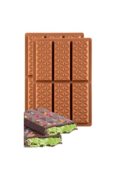 Onperpoe Set de 2 matrițe de silicon cu 6 compartimente